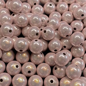 12mm 18St. Miracle Beads Magic Perlen Wunderperlen 3D Effekt Ilumination Fädelloch 2mm imagen 6