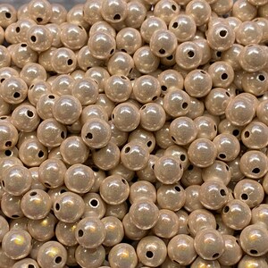 10mm 22St. Miracle Beads Magic Perlen Wunderperlen 3D Effekt Ilumination Fädelloch 2mm Bild 5