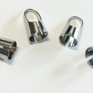 2mm-10mm Edelstahl Endkappen 2-10Stück verschiedene Modelle 6172 6mm