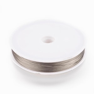 Edelstahl Draht Nylon beschichtet Tiger Tail Wire 0,3mm 0,38mm 0,45mm 0,6mm 0.45 70m 5365