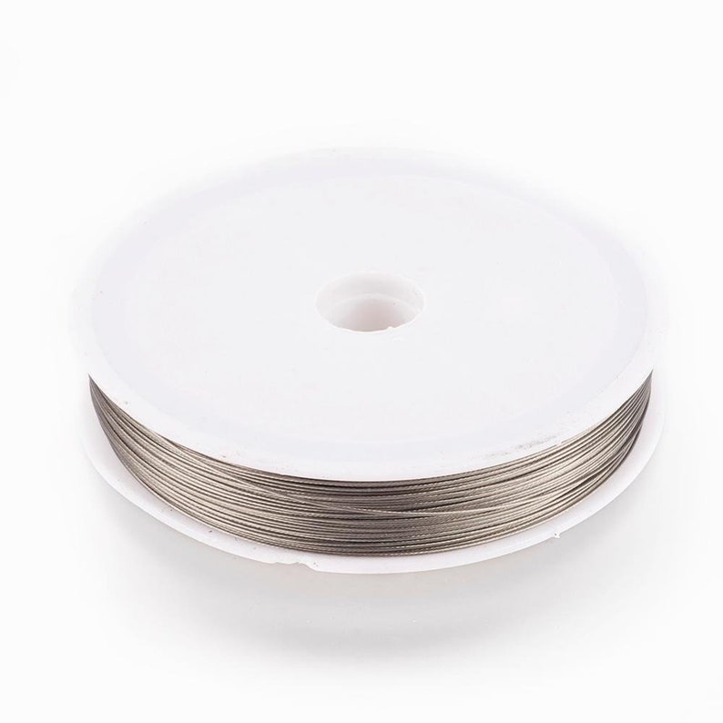 Edelstahl Draht Nylon beschichtet Tiger Tail Wire 0,3mm 0,38mm 0,45mm 0,6mm 0.45 70m 5365