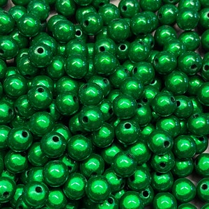 10mm 22St. Miracle Beads Magic Perlen Wunderperlen 3D Effekt Ilumination Fädelloch 2mm Bild 5