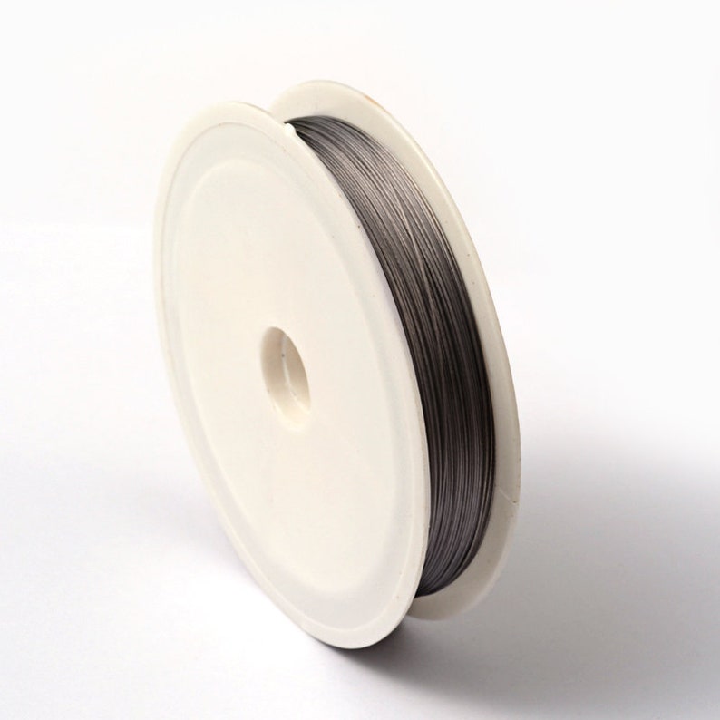 Edelstahl Draht Nylon beschichtet Tiger Tail Wire 0,3mm 0,38mm 0,45mm 0,6mm 0.38 50m 5289