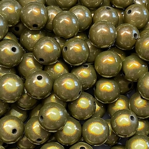 14mm 16St. Miracle Beads Magic Perlen Wunderperlen 3D Effekt Ilumination Fädelloch 2mm Bild 4