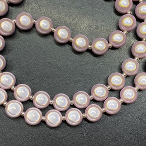 Miracle Beads Handykette m.Patch light-rose Magic Beads 110cm Edelstahl Zirconia Anhänger 312 image 4