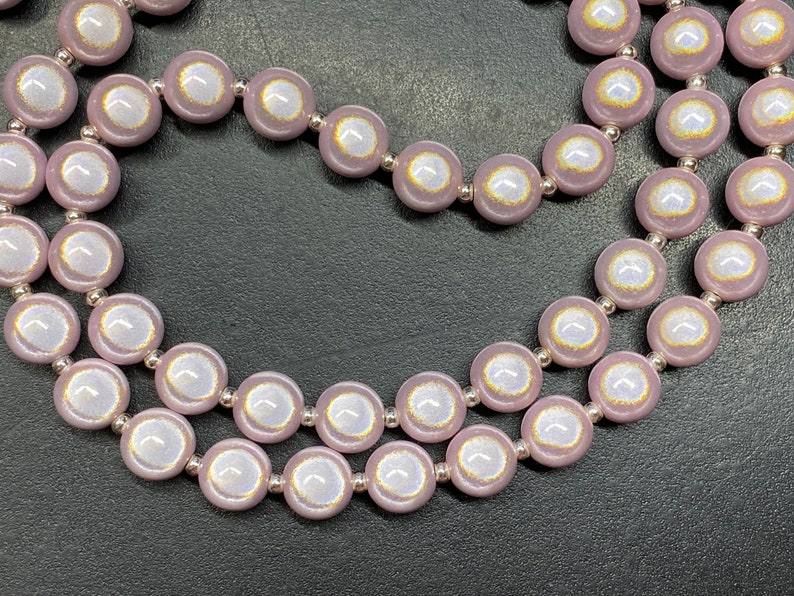 Miracle Beads Handykette m.Patch light-rose Magic Beads 110cm Edelstahl Zirconia Anhänger 312 image 4