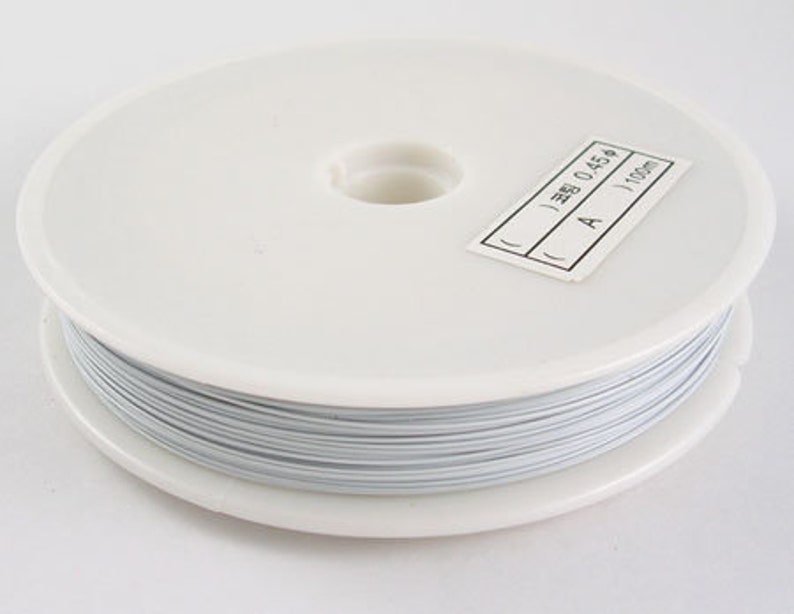 Edelstahl Draht Nylon beschichtet Tiger Tail Wire 0,3mm 0,38mm 0,45mm 0,6mm Bild 7
