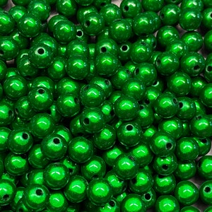 6mm 40St. Miracle Beads Magic Beads Wunderperlen 3D Effekt Ilumination Fädell.1mm Bild 5