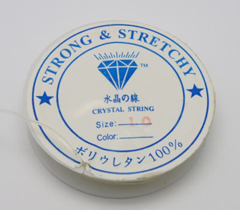0.5-1mm Nylonband elastisch stretch strong u. stretchy Crystal Tec 0,7mm 5323