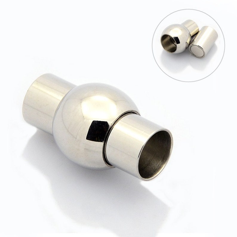 Edelstahl Magnetverschluss 2-8mm starker Magnet zum einkleben