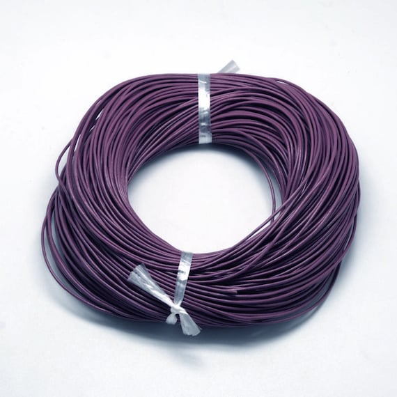3mm Lederband Rindsleder 1m #5224 black