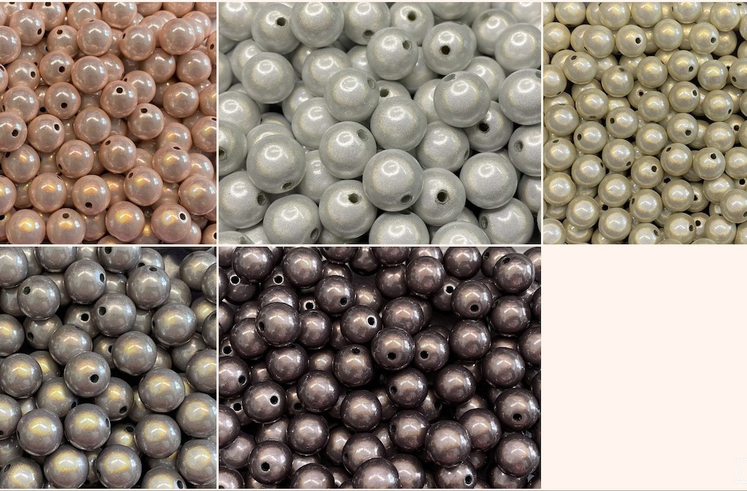 Wunderperlen Mix 14mm Mit Sternen & Ovalen Perlen - Bastelperlen Set