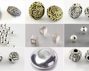 50 Metallperlen Zwischenteile Spacer Rund 6mm Stardus Silber Schmuck BEST M171 50 Metallperlen Zwischenteile Spacer Rund 6mm Stardus Silber Schmuck BEST M171