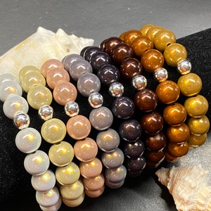 1St. Armband 12mm Gr.S silber Miracle Beads Magic Perlen 3D Illumination 418 image 1