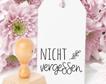 Nicht vergessen -  Stempel - verschiedene Größen - 964