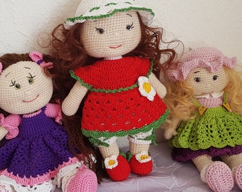 Doll handmade with outfits price per piece