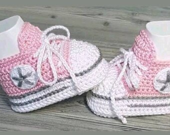 Chaussures bébé Chucks Sneakers 10 cm longueur du pied plusieurs couleurs