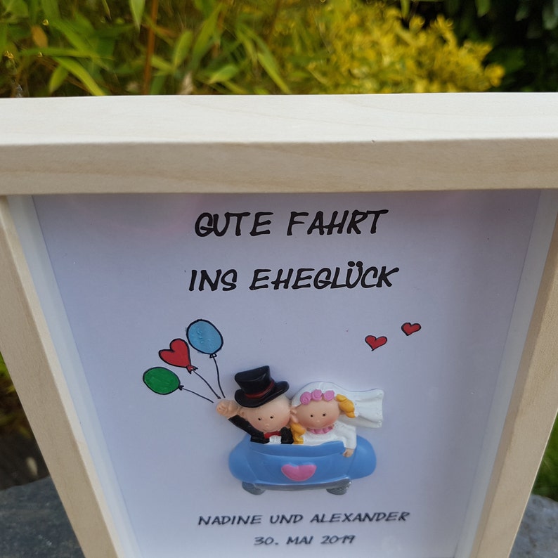 Geschenk zur Hochzeit Gute Reise ins Eheglück Etsy