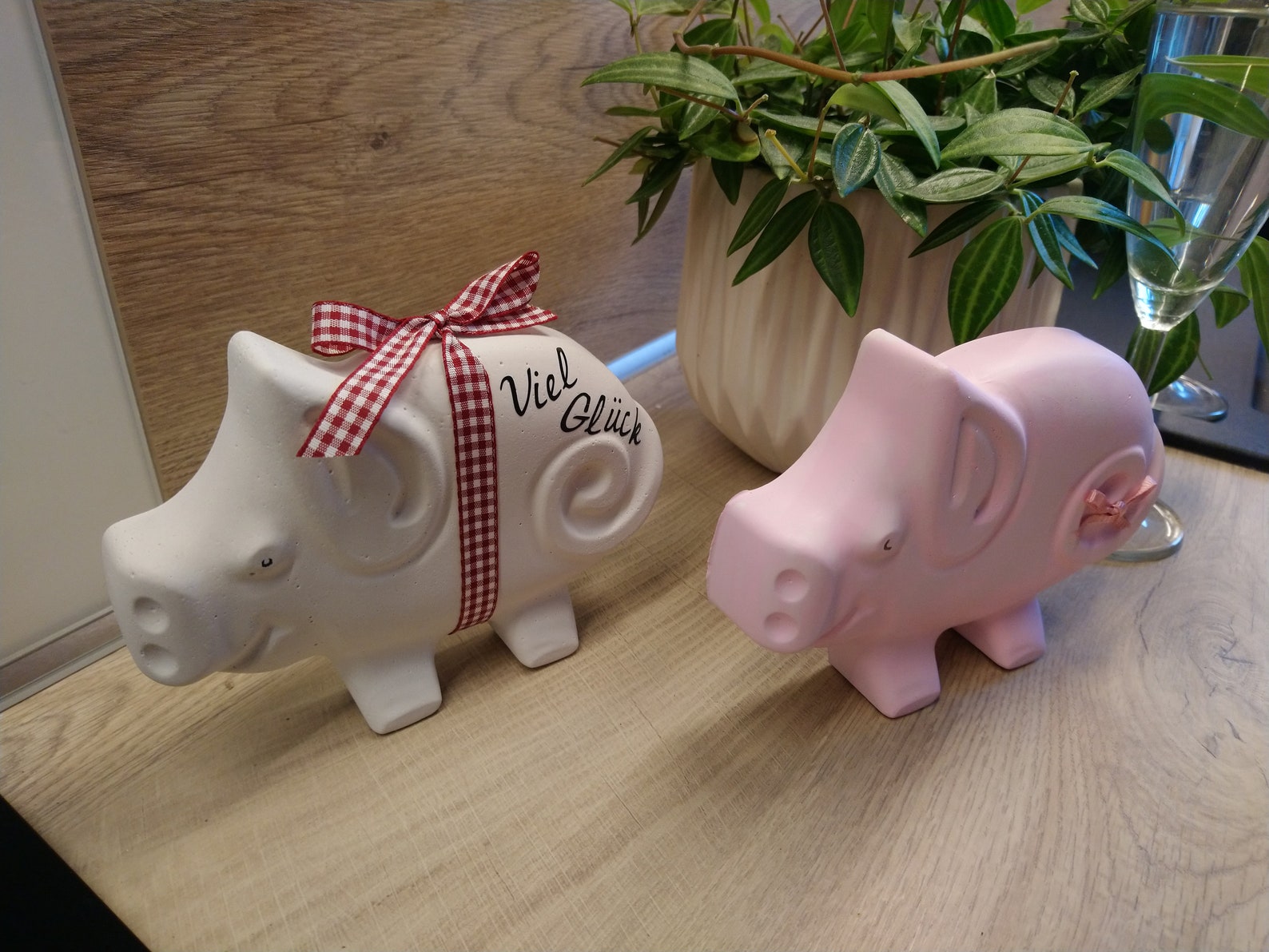 Glücksschwein 14cm Glücksbringer Schwein | Etsy