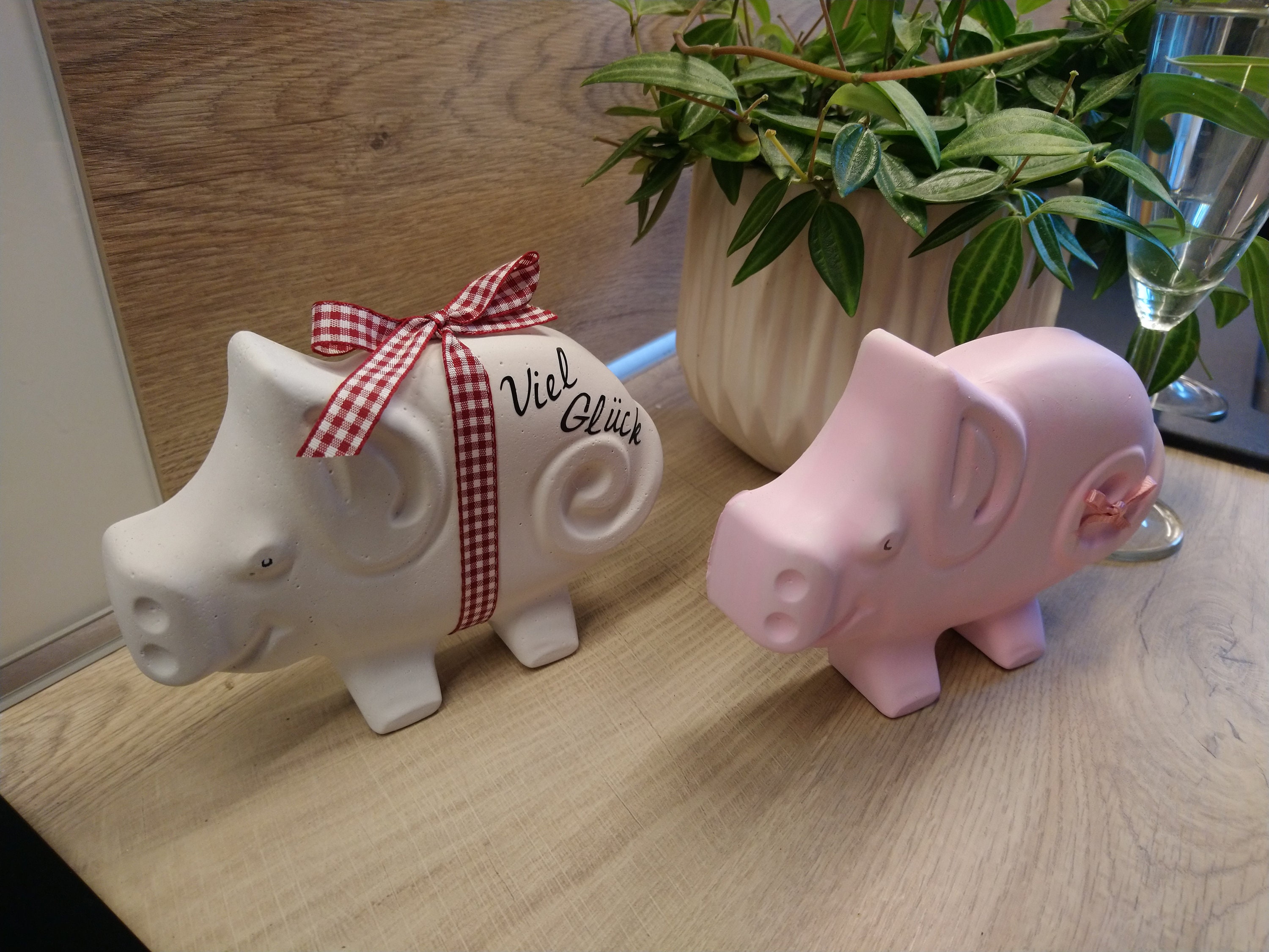Glücksschwein 14cm Glücksbringer Schwein | Etsy