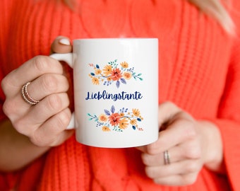 Tasse personalisierbar mit Namen und Buchstaben | Wunschname |  Lieblingsmensch