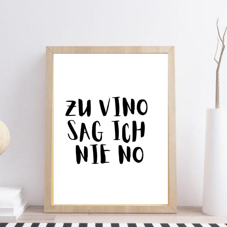 Poster-Print-Geschenk Wein Bild 2