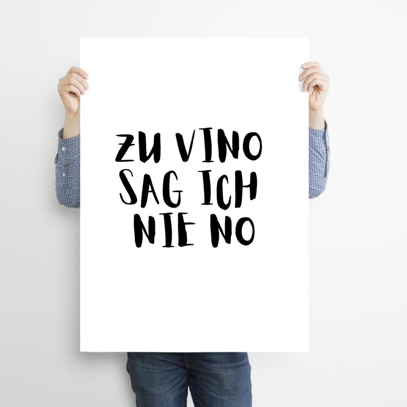 Poster-Print-Geschenk Wein Bild 1