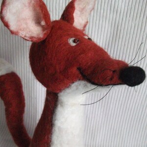 Door stopper Sly Fox made of felt decoration image 4