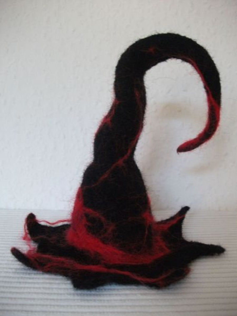 Witch Hat Felt Hat Halloween Decoration image 3