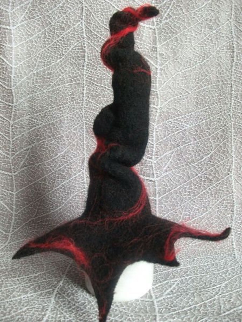 Witch Hat Felt Hat Halloween Decoration image 4