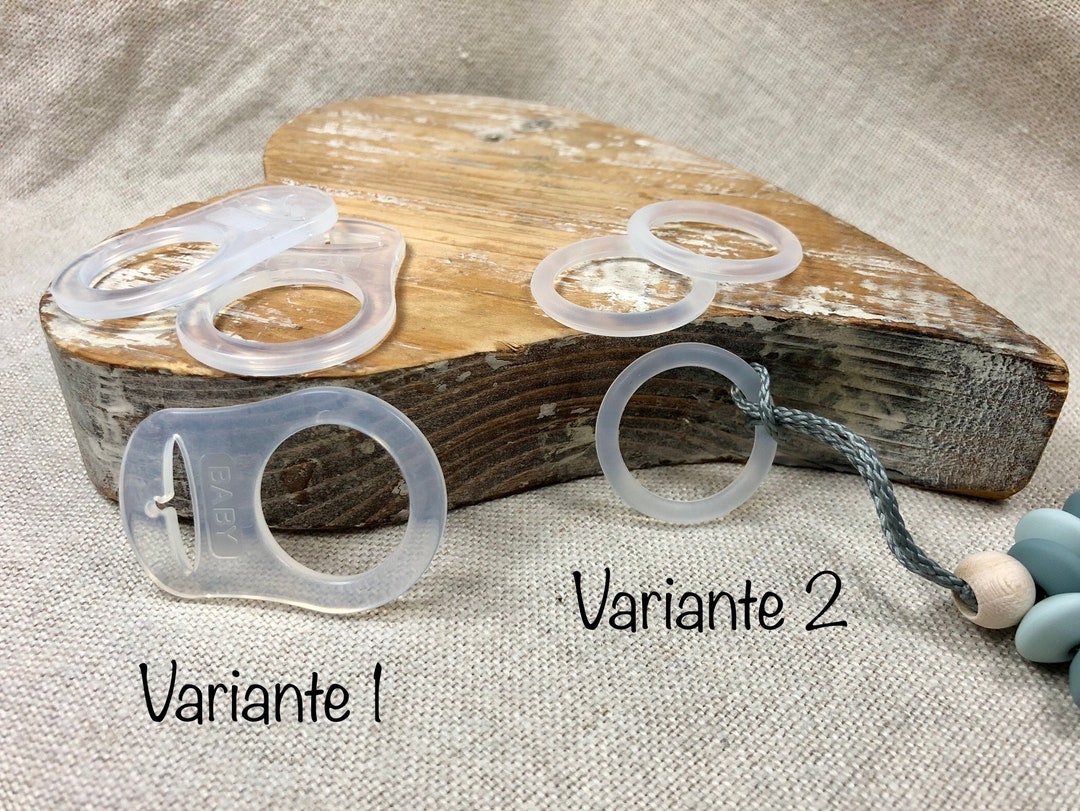 Silicone Adapter, Silicone Ring, Adapter for Pacifiers, MAM, Bibs ...