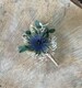 Dried Thistle Buttonhole 