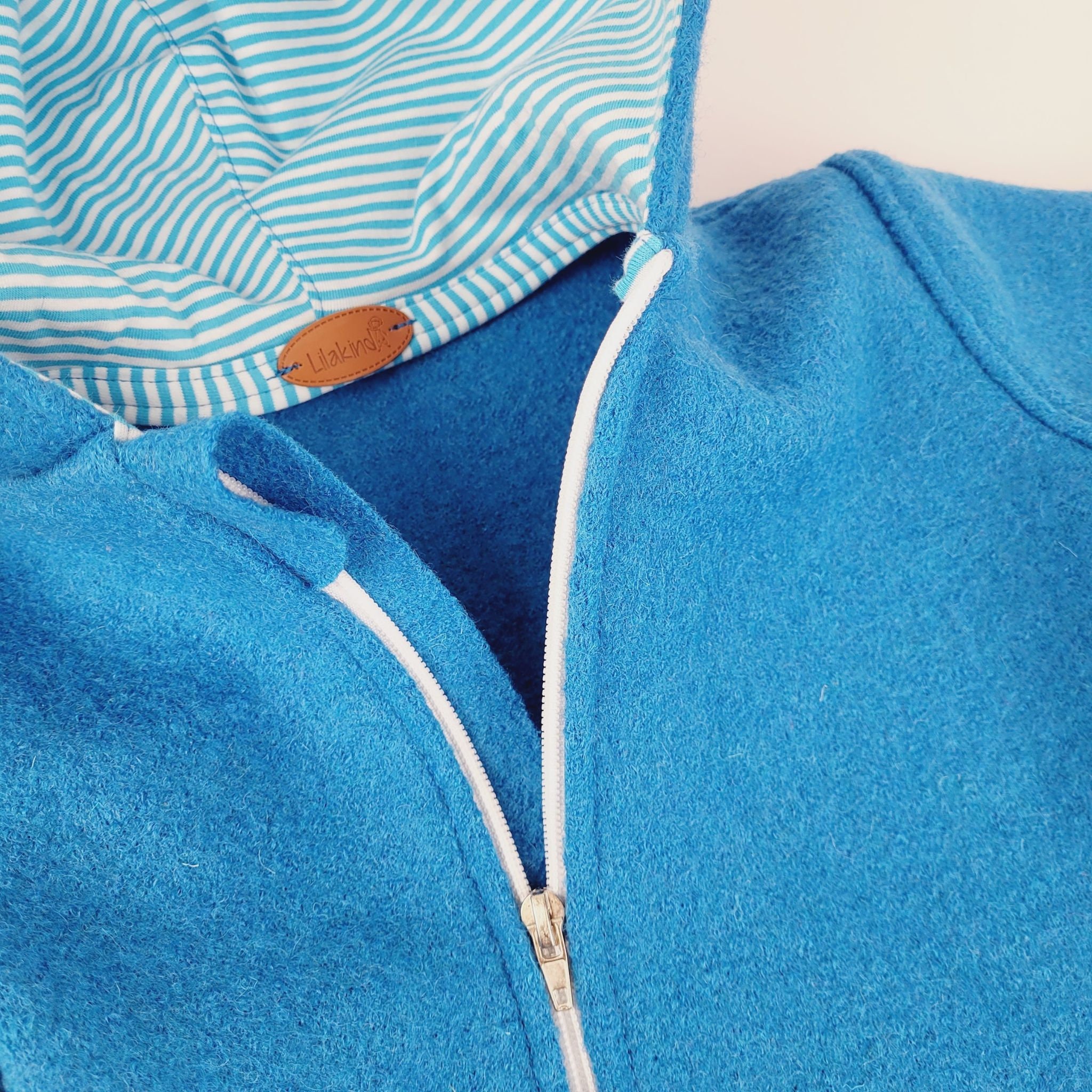 Wollwalk 86 Anthrazit Lilakind Overall – Wasserabweisend Winddicht  56-122, Walkloden, Made In Germany) Baby Wollwalk