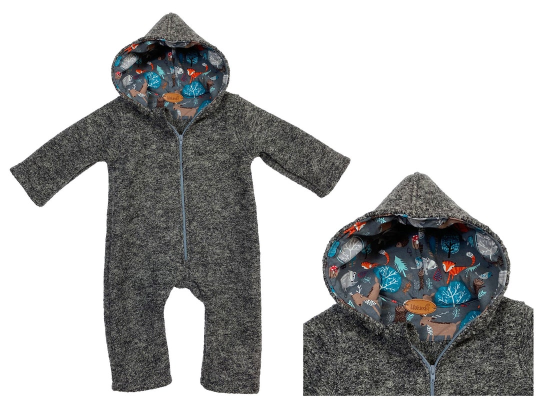INTIMO Polar Express Schlafanzug 'Believe' – Einteiler Mit Kapuze Für Kinder, Aus Weichem Polyester
