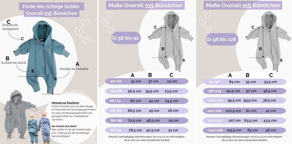 Lilakind Baby Overall Mit Kapuze - Koala Design, Fleecegefüttert - Wetterfest Für Outdoor - Größe 74-116