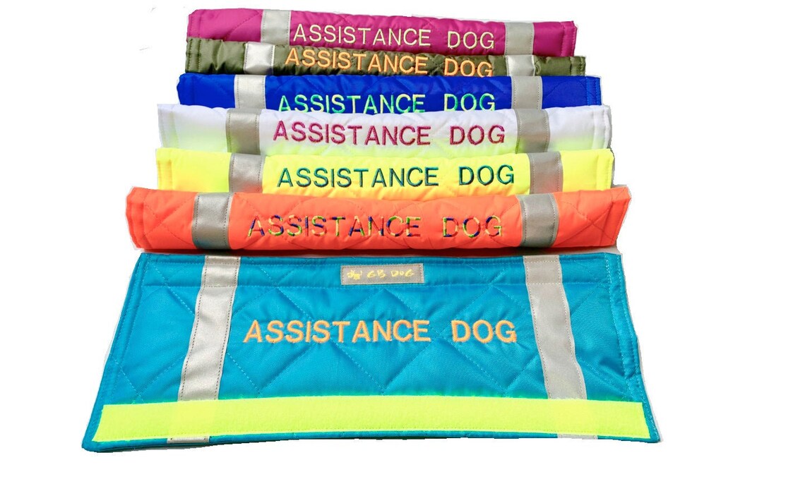 Create Your Own Dog Lead Slip Cover choose your text all Etsy