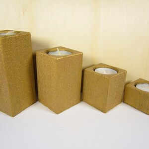 4-pack Decorative tea Light Holder in 4 sizes image 1