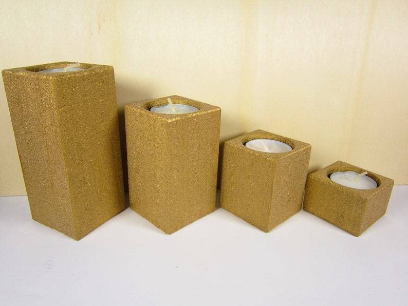 4-pack Decorative tea Light Holder in 4 sizes image 1