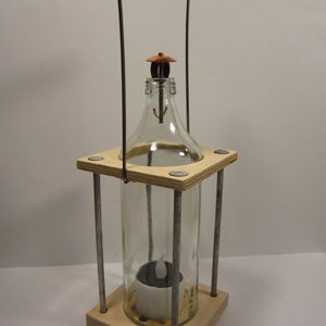 Nightwatchman&#39;s Lantern, Bottle Lantern, Wooden Lantern