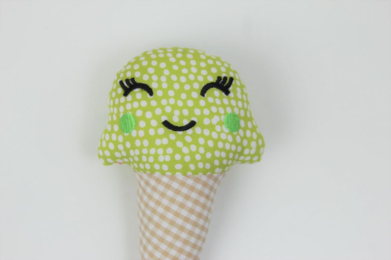 Rattle-ice, ice cream, baby.....Pistachio image 2