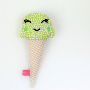 Rattle-ice, ice cream, baby.....Pistachio image 1