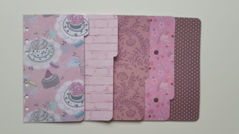 DIVIDER Register Filofax personal candy Bild 3