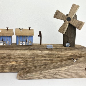 Driftwood gift, driftwood decoration, driftwood cottage, nautical decoration, nautical decor, driftwood art image 7