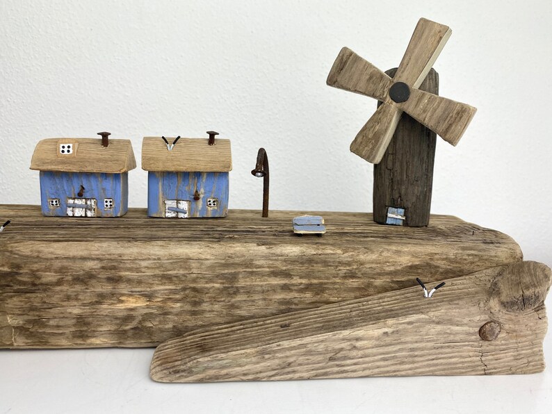 Driftwood gift, driftwood decoration, driftwood cottage, nautical decoration, nautical decor, driftwood art image 7