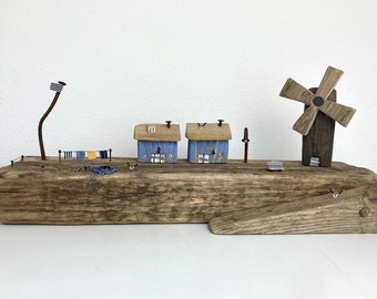 Driftwood gift, driftwood decoration, driftwood cottage, nautical decoration, nautical decor, driftwood art