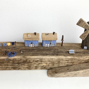 Driftwood gift, driftwood decoration, driftwood cottage, nautical decoration, nautical decor, driftwood art image 8