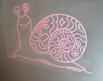 Ironing picture "snail", plotter motif, ironing picture, plot, plot