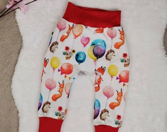 Bloomers children balloons summer sweat animals size 44-92