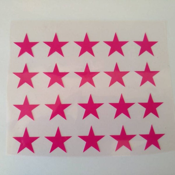 20 stars , plotter motif, ironing image, 20 ironing stars,