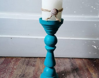 beautiful candlestick turned maritime